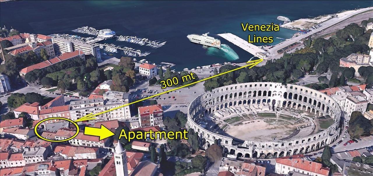 Apartament Colosseum View Pula Dış mekan fotoğraf